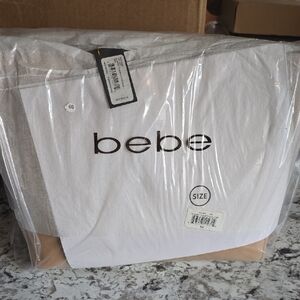 Bebe Tan Tote NWT